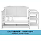 Alternate image 4 for Storkcraft&trade; Steveston 4-in-1 Convertible Crib and Changer in White