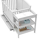 Alternate image 6 for Storkcraft&trade; Steveston 4-in-1 Convertible Crib and Changer in White