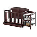 Alternate image 5 for Storkcraft&trade; Steveston 4-in-1 Convertible Crib and Changer in Espresso