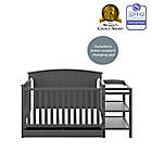 Alternate image 3 for Storkcraft&trade; Steveston 4-in-1 Convertible Crib and Changer in Grey