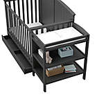Alternate image 6 for Storkcraft&trade; Steveston 4-in-1 Convertible Crib and Changer in Grey