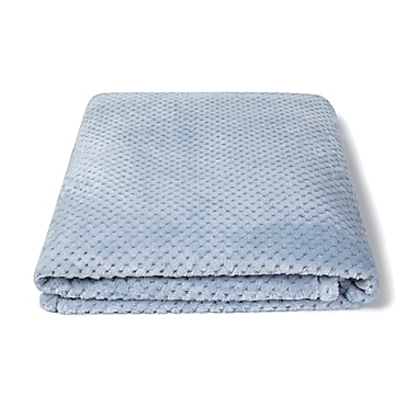 Simply Essential&trade; Honeycomb 2-Piece Backrest Pillow and Throw Blanket Bundle. View a larger version of this product image.