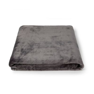 Simply Essential&trade; Solid Plush Throw Blanket in Excalibur