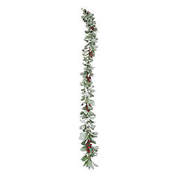 Bee & Willow™ 72-Inch Artificial Lambs Ear Christmas Garland in Green