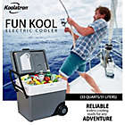 Alternate image 3 for Koolatron 33-Liter Kargo Wheeler Cooler in Grey/White