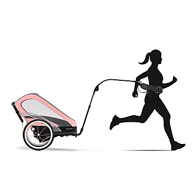 CYBEX ZENO Trailer Hands-Free Running Kit in Black. View a larger version of this product image.