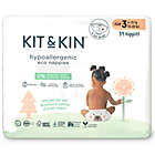 Alternate image 1 for Kit & Kin&trade; Hypoallergenic Size 3 136-Count Disposable Diapers