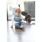 Alternate image 2 for Bella Tunno&trade; "Hunk" Wonder Bib in Blue