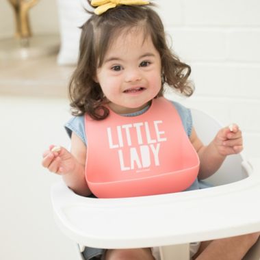 Bella Tunno&trade; "Litte Lady" Wonder Bib in Pink. View a larger version of this product image.