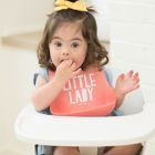 Alternate image 2 for Bella Tunno&trade; "Litte Lady" Wonder Bib in Pink