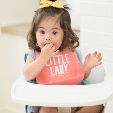 Bella Tunno&trade; "Litte Lady" Wonder Bib in Pink. View a larger version of this product image.
