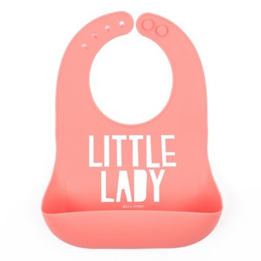 Bella Tunno&trade; "Litte Lady" Wonder Bib in Pink. View a larger version of this product image.