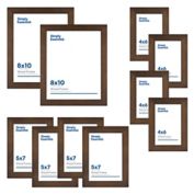 Simply Essential&trade; Gallery 10-Piece Wood Picture Frame Set