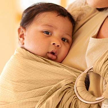 Moby Wrap&reg; Ring Adjustable Sling Baby Carrier. View a larger version of this product image.