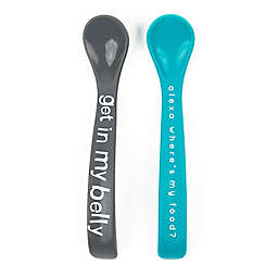 Belly Tunno® Get In My Belly/Alexa Wonder Spoons (Set of 2) in Grey/Blue
