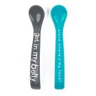 Alternate image 0 for Bella Tunno&trade; Get In My Belly/Alexa Wonder Spoons (Set of 2) in Grey/Blue