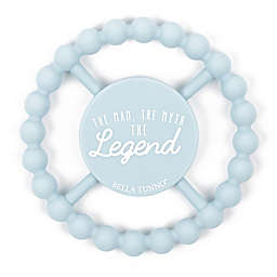 Bella Tunno "The Man The Myth The Legend" Happy Teether in Blue