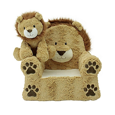 Soft Landing&trade; Darling Duos Lion Plush and Chair Set. View a larger version of this product image.