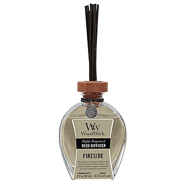 WoodWick&reg; Fireside 7 oz. Large Home Fragrance Reed Diffuser. View a larger version of this product image.