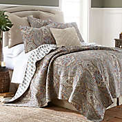 Levtex Home Kasey 3-Piece Reversible Full/Queen Quilt Set in Taupe