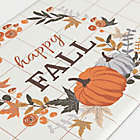 Alternate image 1 for H for Happy&trade; 18-Inch x 30-Inch &quot;Happy Fall&quot; Wreath Comfort Kitchen Mat