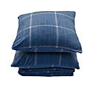 Alternate image 0 for Simply Essential&trade; 3-Piece Windowpane Plaid Throw Blanket and Throw Pillow Bundle