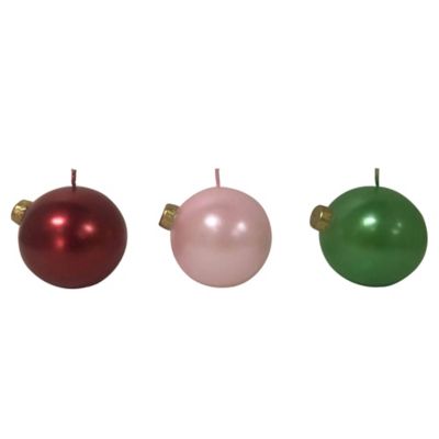H for Happy&trade; Ornament Candles (Set of 3)