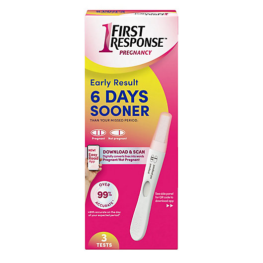 Alternate image 1 for First Response™ 3-Pack Early Result Pregnancy Test with First to Detect™ Technology