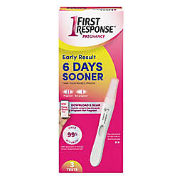 First Response&trade; 3-Pack Early Result Pregnancy Test with First to Detect&trade; Technology