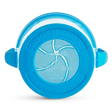 Munchkin&reg; Snack Catcher&reg; 9 oz. Snack Containers in Blue/Green (Set of 2). View a larger version of this product image.