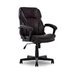 Serta® Managers Faux Leather Executive Office Chair in Chestnut