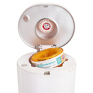 Munchkin&reg; Arm and Hammer 2-Pack Diaper Pail Refills. View a larger version of this product image.