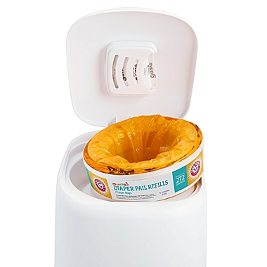 Munchkin&reg; Arm and Hammer 2-Pack Diaper Pail Refills. View a larger version of this product image.