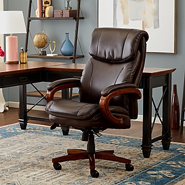 Tall Leather Executive Office Chair, Real Leather Office Chair Canada
