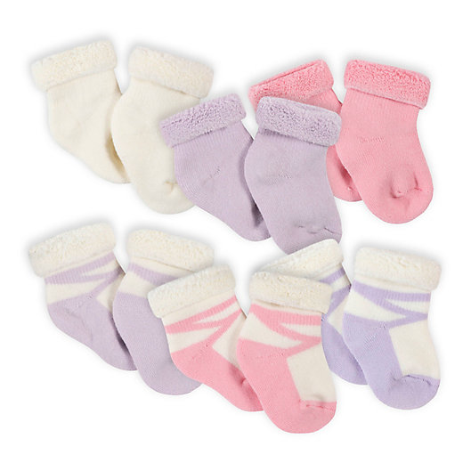 Wee Tots Unisex Baby 6-Pack Socks 