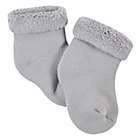 Alternate image 5 for Gerber&reg; Size 0-3M 6-Pack Animals Wiggle-Proof&trade; Socks in Grey