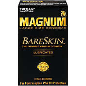 Trojan&reg; Magnum BareSkin 10-Count Large Lubricated Premium Latex Condoms