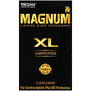 Trojan&reg; Magnum XL 12-Count Premium Latex Lubricated Condoms