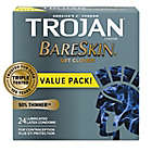 Alternate image 0 for Trojan&reg; BareSkin&trade; 24-Count Premium Lubricant Latex Condoms