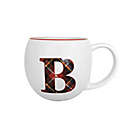 Alternate image 2 for Bee &amp; Willow&trade; Plaid Monogram Letter Coffee Mug