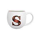 Alternate image 0 for Bee &amp; Willow&trade; Plaid Monogram Letter &quot;S&quot; Coffee Mug
