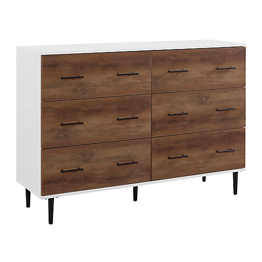 Alternate image 1 for Forest Gate™ 6-Drawer Farmhouse Wood Storage Cabinet