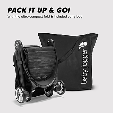 Baby Jogger&reg; City Tour&trade; 2 Ultra-Compact Travel Stroller in Shadow Grey. View a larger version of this product image.