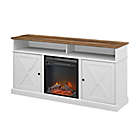 Alternate image 7 for Forest Gate Wheatland Farmhouse 2-Door Fireplace TV Stand