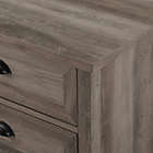 Alternate image 4 for Forest Gate&trade; 26-Inch 3-Drawer Farmhouse Nightstand in Grey Wash