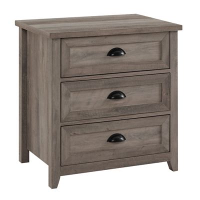 Forest Gate&trade; 26-Inch 3-Drawer Farmhouse Nightstand