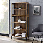 Alternate image 8 for Forest Gate&trade; 68-Inch 5-Shelf Industrial Bookcase in Barnwood
