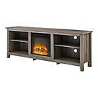 Alternate image 7 for Forest Gate&trade; Hunter 70-Inch Electric Fireplace TV Stand