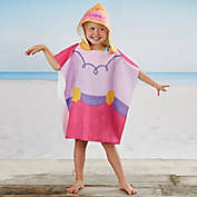 Princess Kids Poncho Beach and Pool Towel
