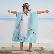 Shark Kids Poncho Beach and Pool Towel